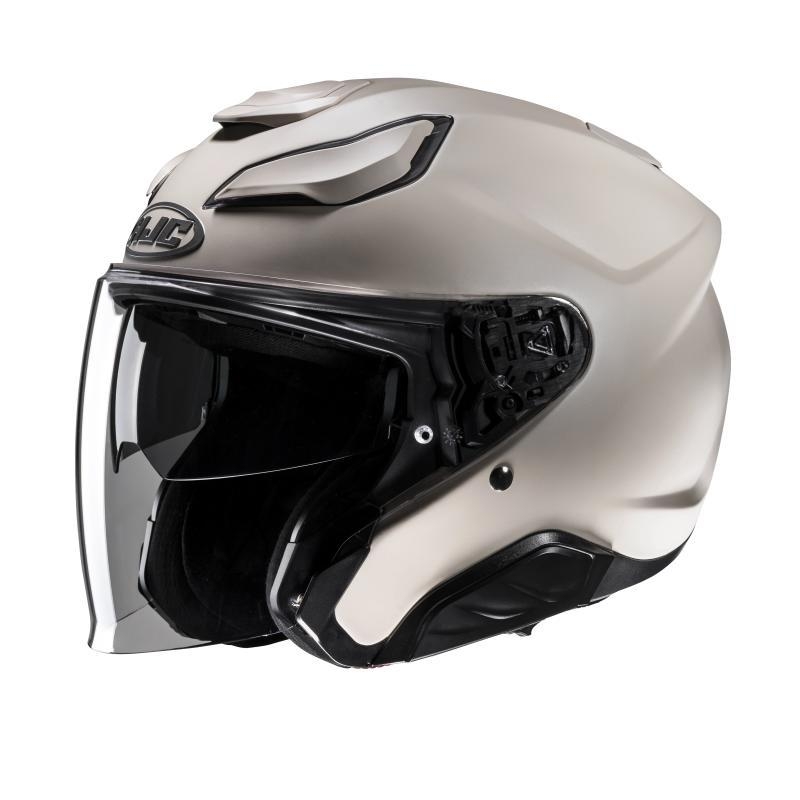Casco Jet Hjc F31 Semi Opaco Sabbia Beige