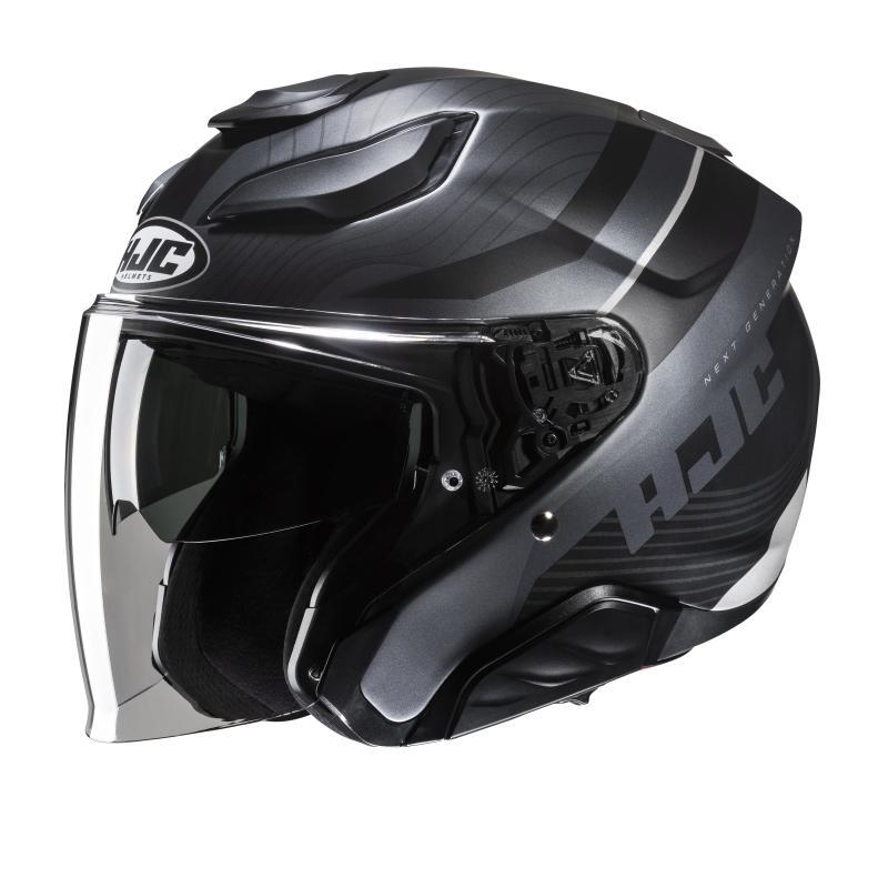 Casco Jet Hjc F31 NABY Nero Grigio
