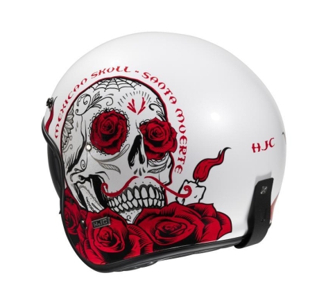 Casco Jet Hjc V31 DESTO Bianco Rosso