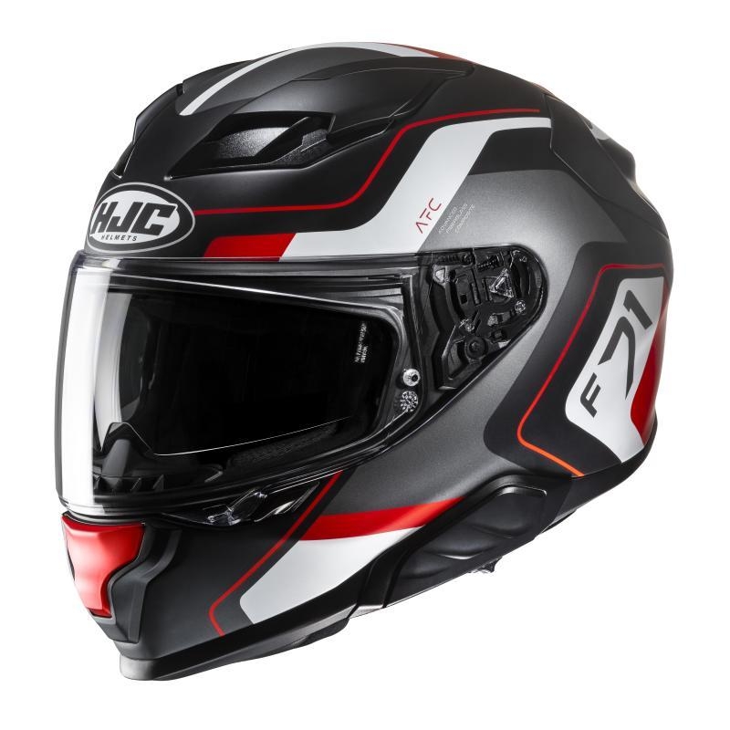 Casco Integrale Hjc F71 ARCAN Nero Rosso