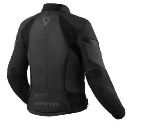 Giubbino moto Rev'it in pelle Xena 4 Ladies Nero Antracite