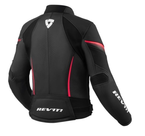 Giubbino moto Rev'it in pelle Xena 4 Ladies Nero Rosa