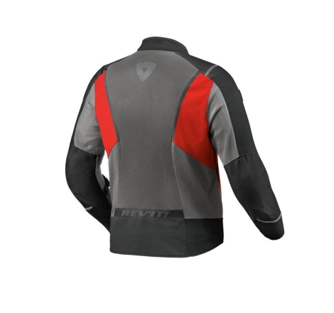 Giubbino moto Rev'it Airwave 4 Estivo Antracite Rosso
