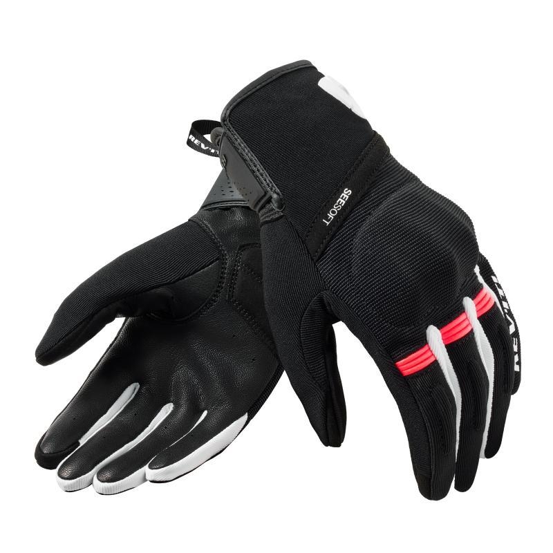 Guanti Moto Tessuto Rev'it Mosca 2 Donna Nero Rosa
