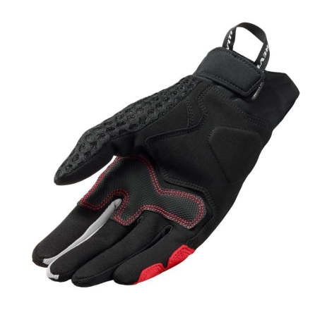 Guanti Moto Tessuto Rev'it Veloz Donna Nero Rosso