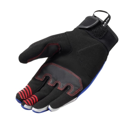 Guanti Moto Tessuto Rev'it Endo Blu Nero