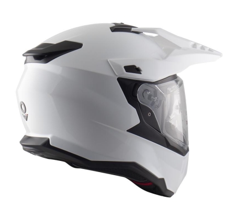 Casco Enduro Stradale Nos NS-9 Bianco