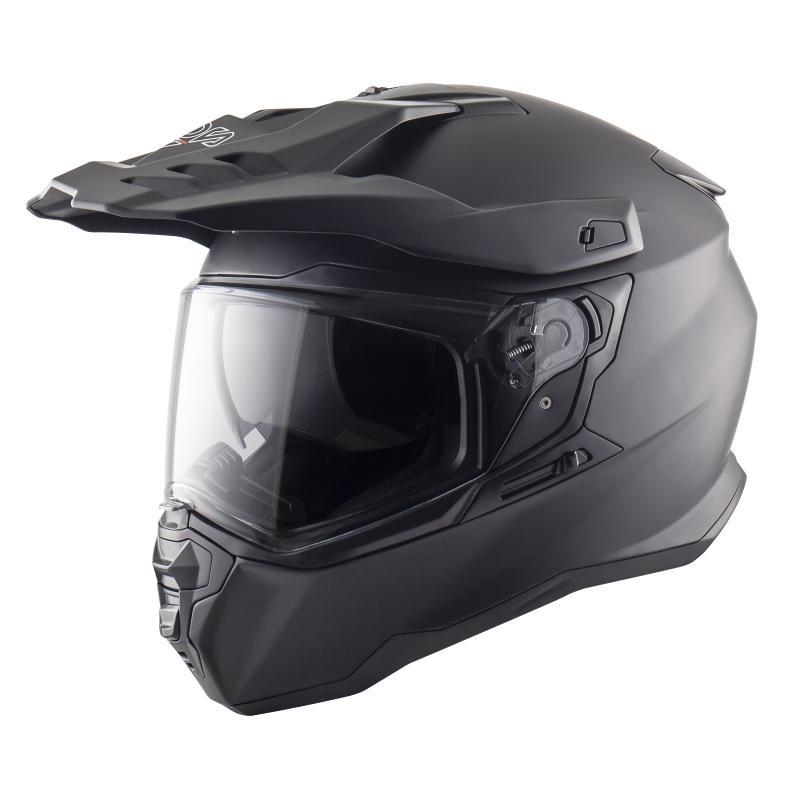 Casco Enduro Stradale Nos NS-9 Nero Opaco