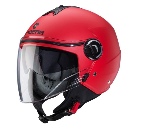 Casco Jet Caberg  Riviera V4 X Rosso Opaco
