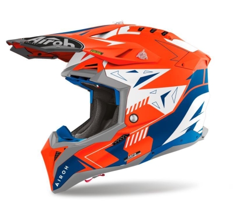 Casco Airoh AVIATOR 3 SPIN Gallo Blu