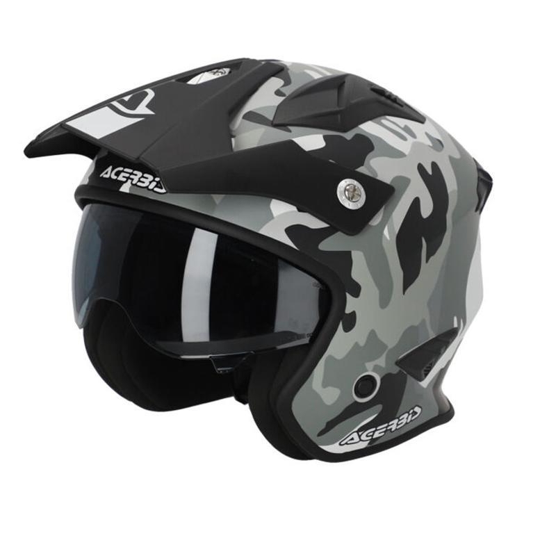 Casco Jet Acerbis Aria 22-06 Camo Brown