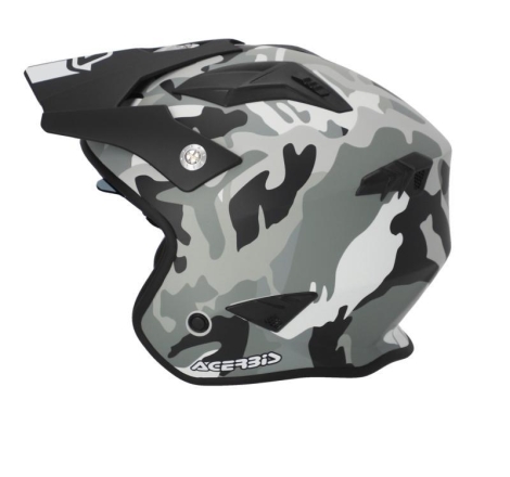 Casco Jet Acerbis Aria 22-06 Camo Brown