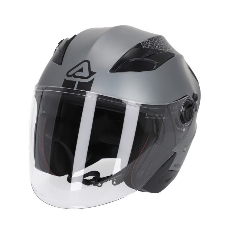 Casco Jet Acerbis FIRSTWAY 2.0 2206 Grigio Opaco