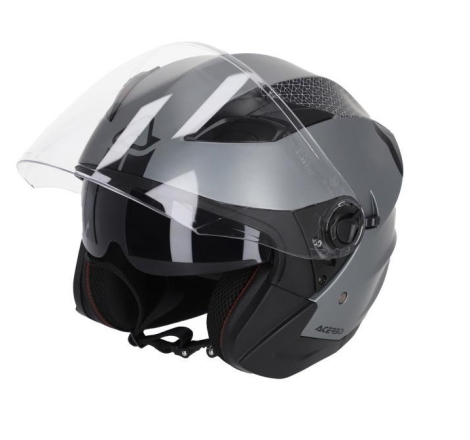 Casco Jet Acerbis FIRSTWAY 2.0 2206 Grigio Opaco