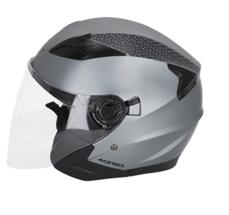 Casco Jet Acerbis FIRSTWAY 2.0 2206 Grigio Opaco