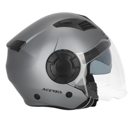 Casco Jet Acerbis Vento 2206 Grigio Opaco