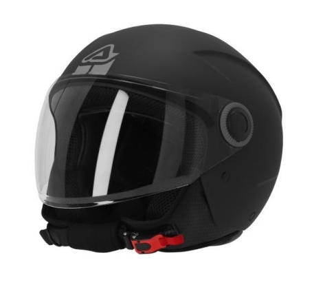 Casco Jet Acerbis Brezza Nero Opaco
