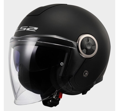 Casco Jet Ls2 Of 620 Nero Opaco