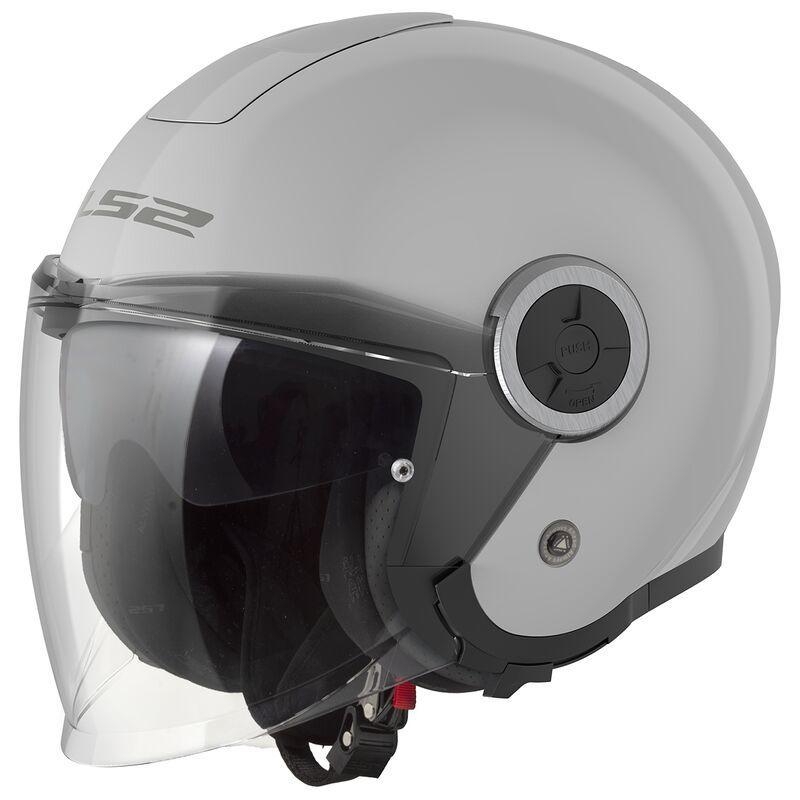 Casco Jet Ls2 Of 620 Grigio Perla