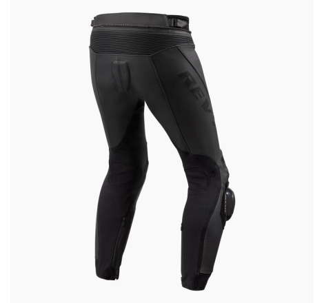 Pantaloni moto Rev'it in Pelle Apex Nero