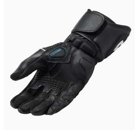 Guanti Moto Pelle Rev'it Xena 4 Ladies Nero Bianco