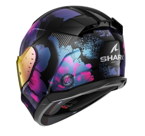 Casco Integrale Shark D-SKWAL 3 BLAST-R MAYFER  Nero Viola Glitter