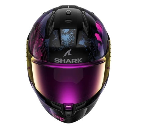 Casco Integrale Shark D-SKWAL 3 BLAST-R MAYFER  Nero Viola Glitter