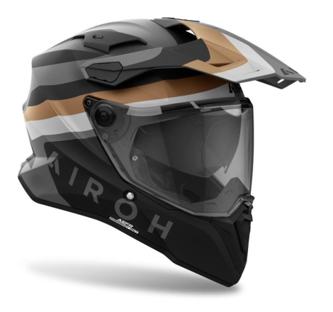 Casco Enduro Airoh Commander 2  DOOM Oro Opaco