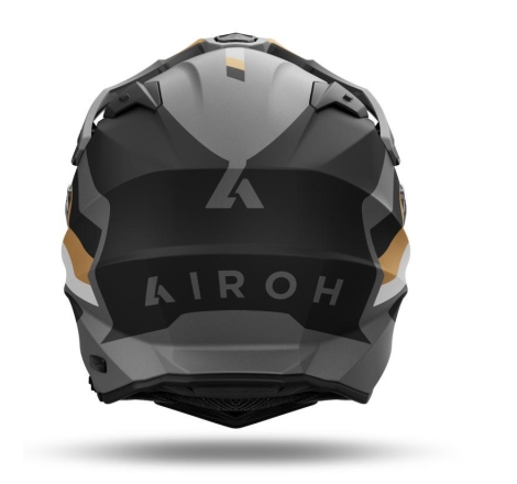 Casco Enduro Airoh Commander 2  DOOM Oro Opaco