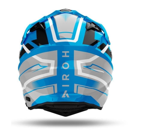 Casco Enduro Airoh Commander 2 MAVICK Cerulean Blu