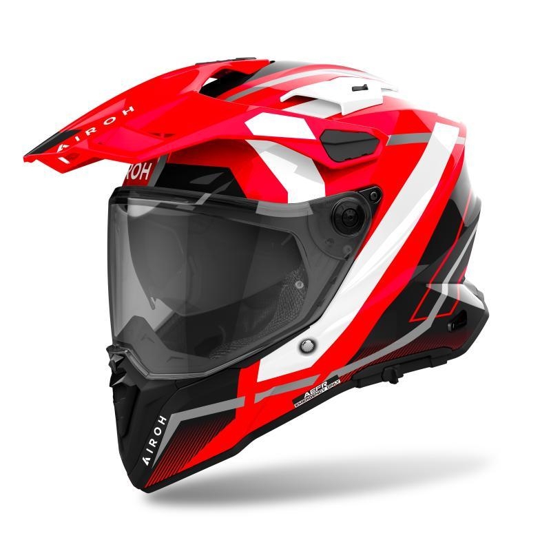 Casco Enduro Airoh Commander 2 MAVICK Rosso
