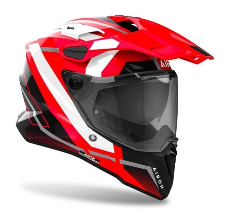 Casco Enduro Airoh Commander 2 MAVICK Rosso