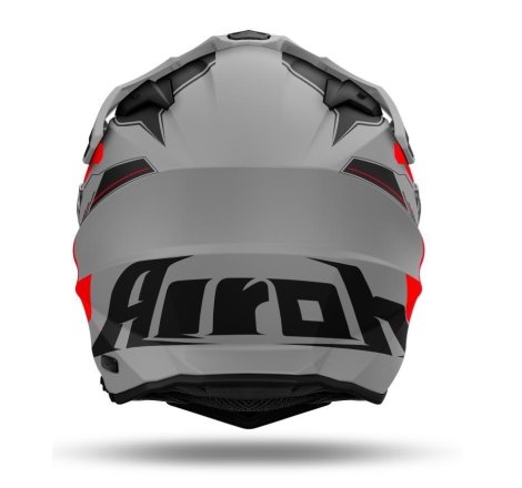 Casco Enduro Airoh Commander 2 REVEAL Rosso Fluo Opaco