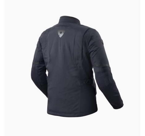 Giacca moto in tessuto Rev'it Trench 2 Gore-Tex Laminato Blu Scuro