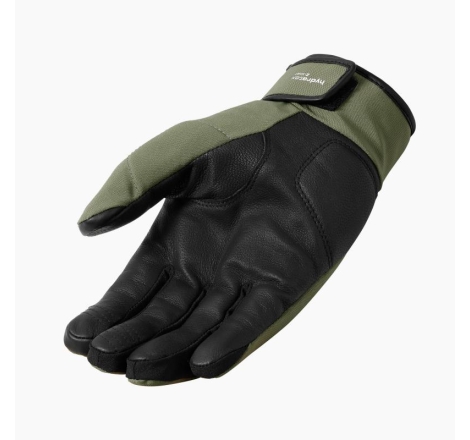 Guanti Moto in Tessuto Invernale Rev'it Cassini H2O Impermeabili Verde