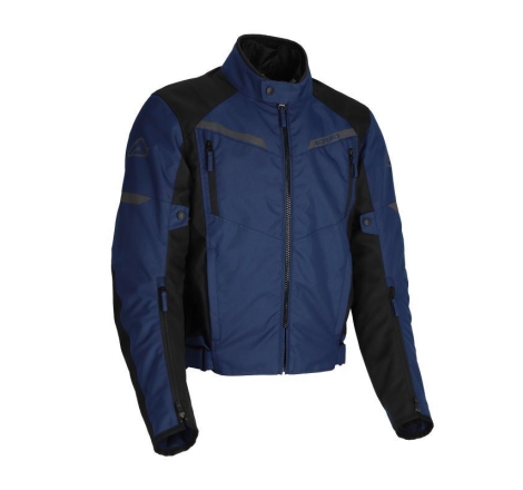 Giacca moto in tessuto Acerbis Ce X Street 3 Strati Blu Nero