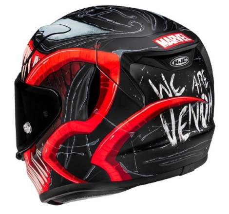 Casco Integrale Hjc RPHA 12 VENOM 3 MARVEL Opaco