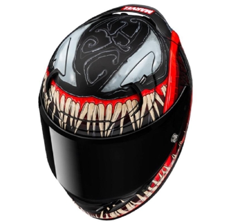 Casco Integrale Hjc RPHA 12 VENOM 3 MARVEL Opaco