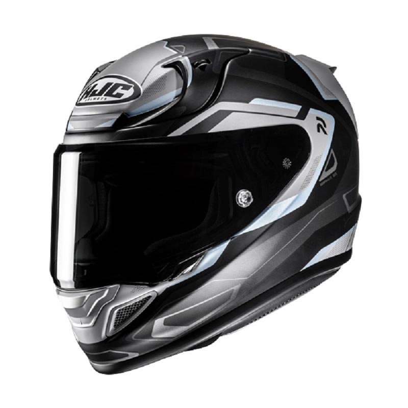 Casco Integrale Hjc RPHA 12 BRELS Grigio Nero Opaco