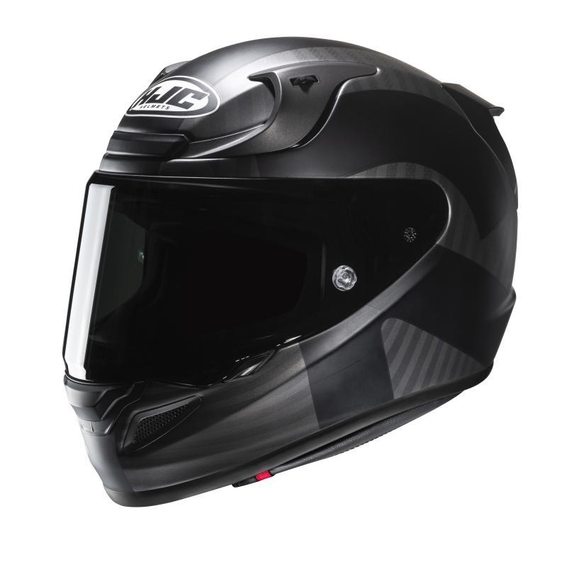Casco Integrale Hjc RPHA 12 OTTIN Grigio Nero Opaco