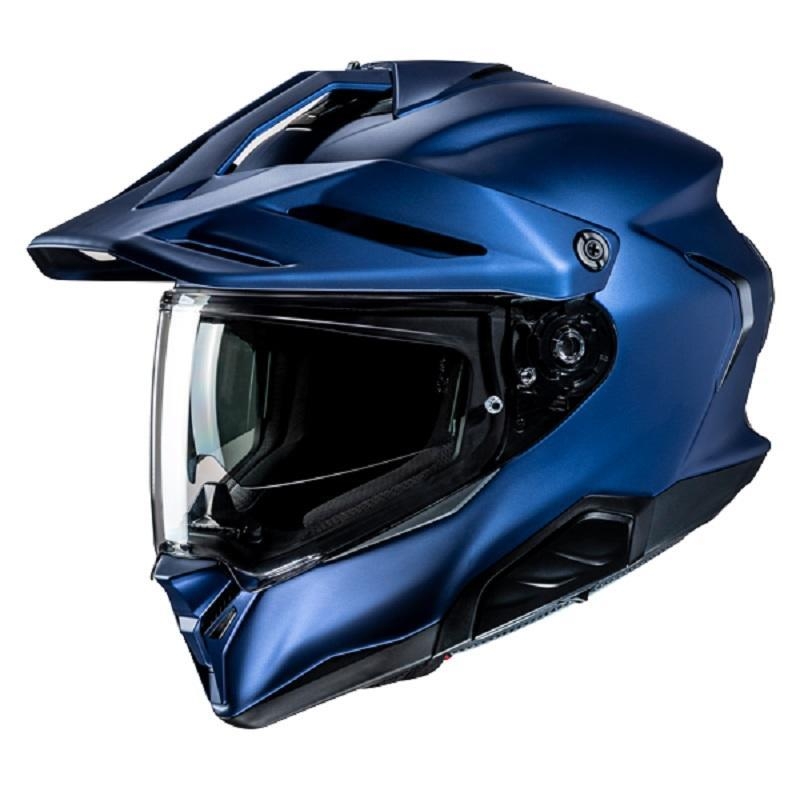 Casco Enduro Stradale Hjc RPHA 60 Semi Opaco Blu metallico