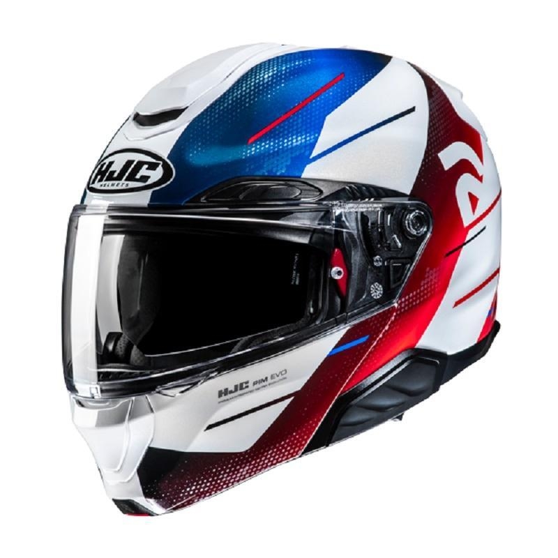 Casco Modulare Hjc RPHA91 BLAT Bianco Rosso Blu