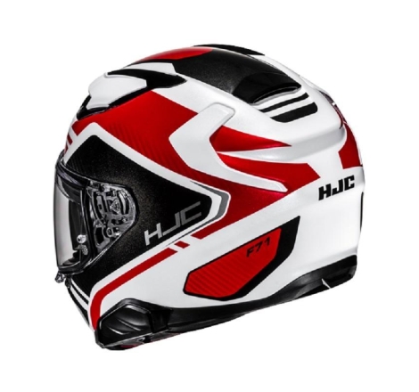 Casco Integrale Hjc F71 TOZZ Bianco Rosso Nero