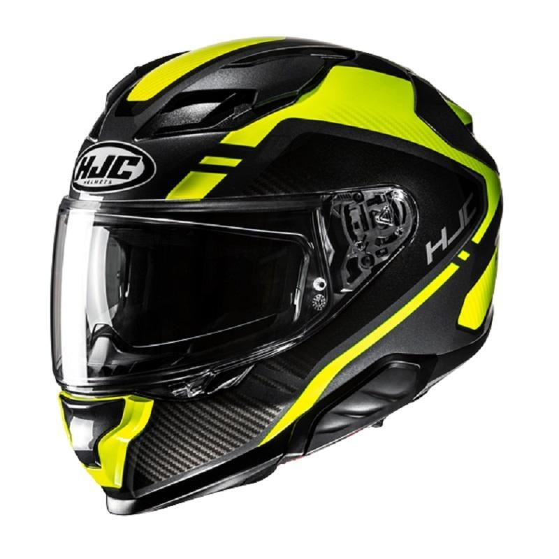 Casco Integrale Hjc F71 TOZZ Nero Giallo