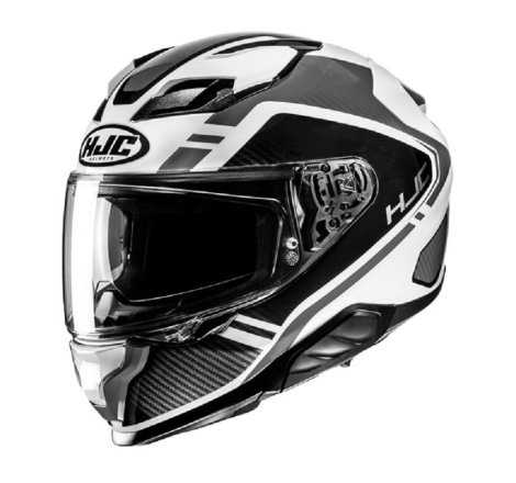 Casco Integrale Hjc F71 TOZZ Bianco Grigio Nero