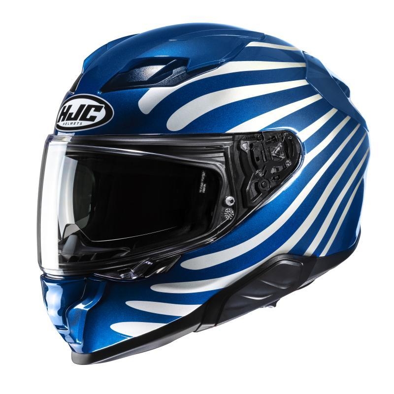 Casco Integrale Hjc F71 ZEN Blu Bainco