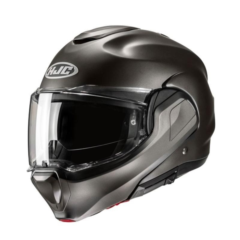 Casco Modulare Hjc F100 Semi Opaco Titanio