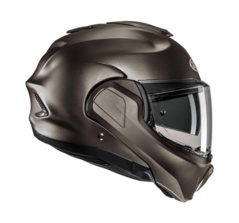 Casco Modulare Hjc F100 Semi Opaco Titanio