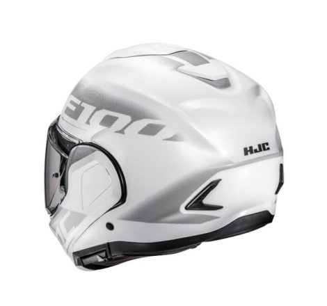 Casco Modulare Hjc F100 HETAL Bianco