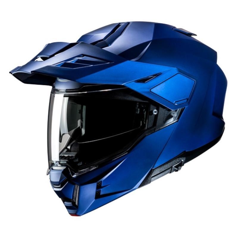 Casco Modulare Hjc I80 Semi Opaco Blu Metallico